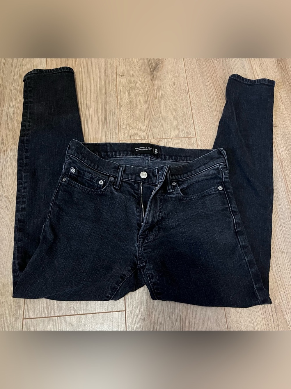 Abercrombie & Fitch black skinny jeans